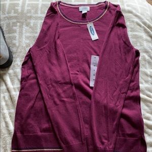Old navy plum sweater